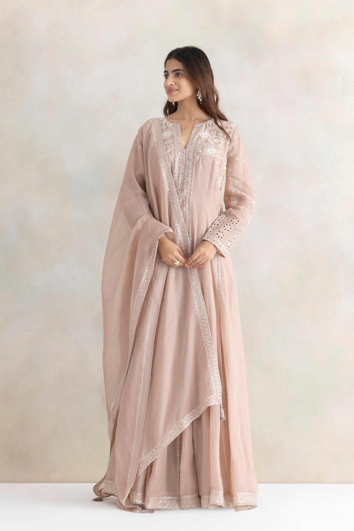 Sitara Organza Anarkali