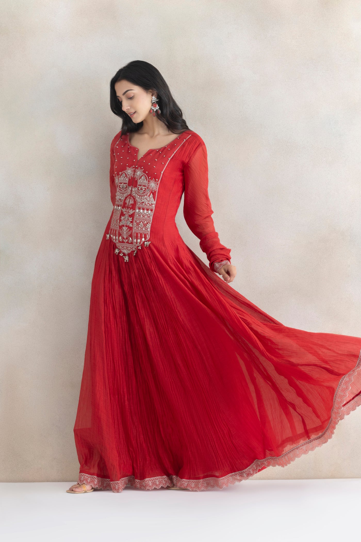 Scallop Noor Anarkali