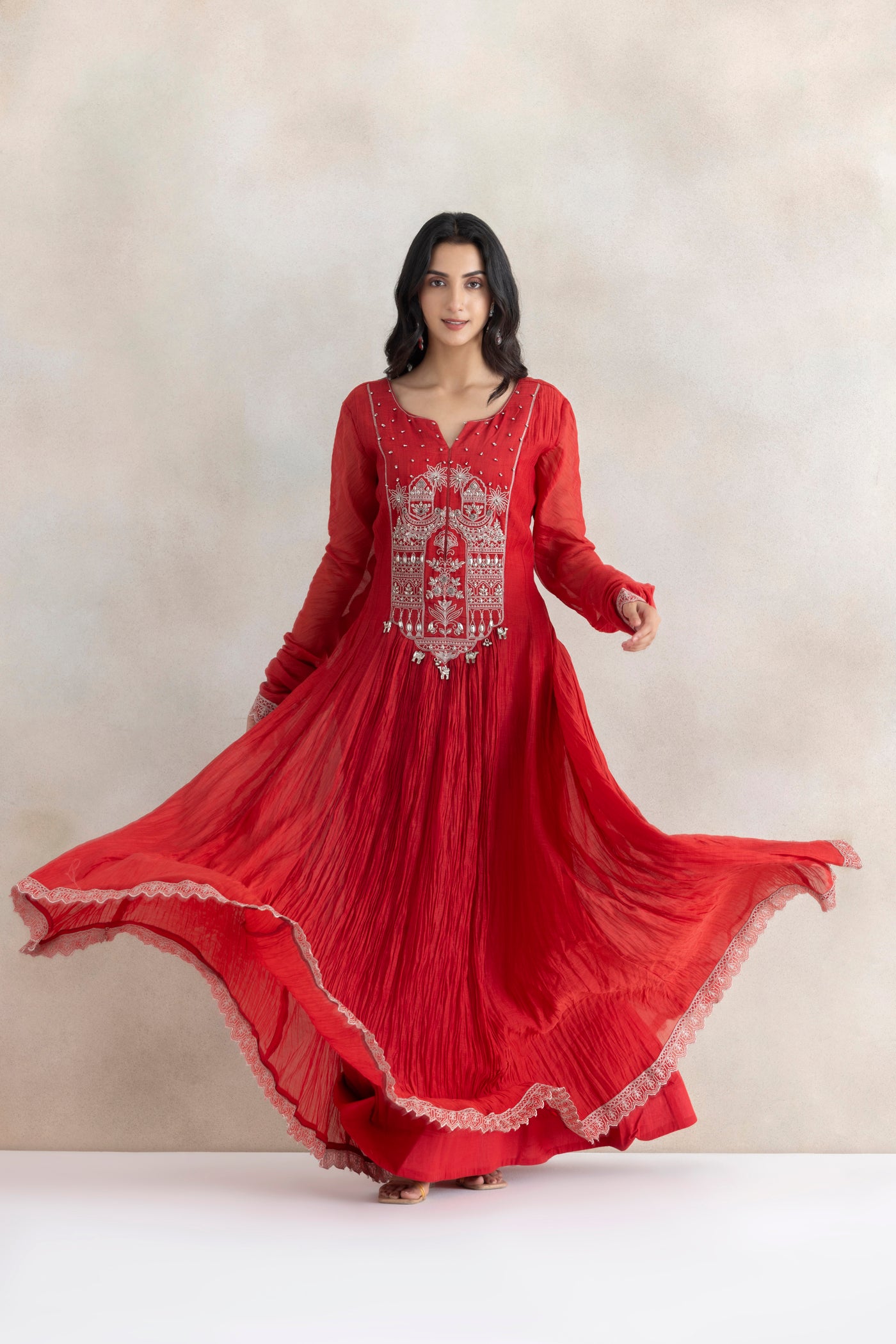 Scallop Noor Anarkali