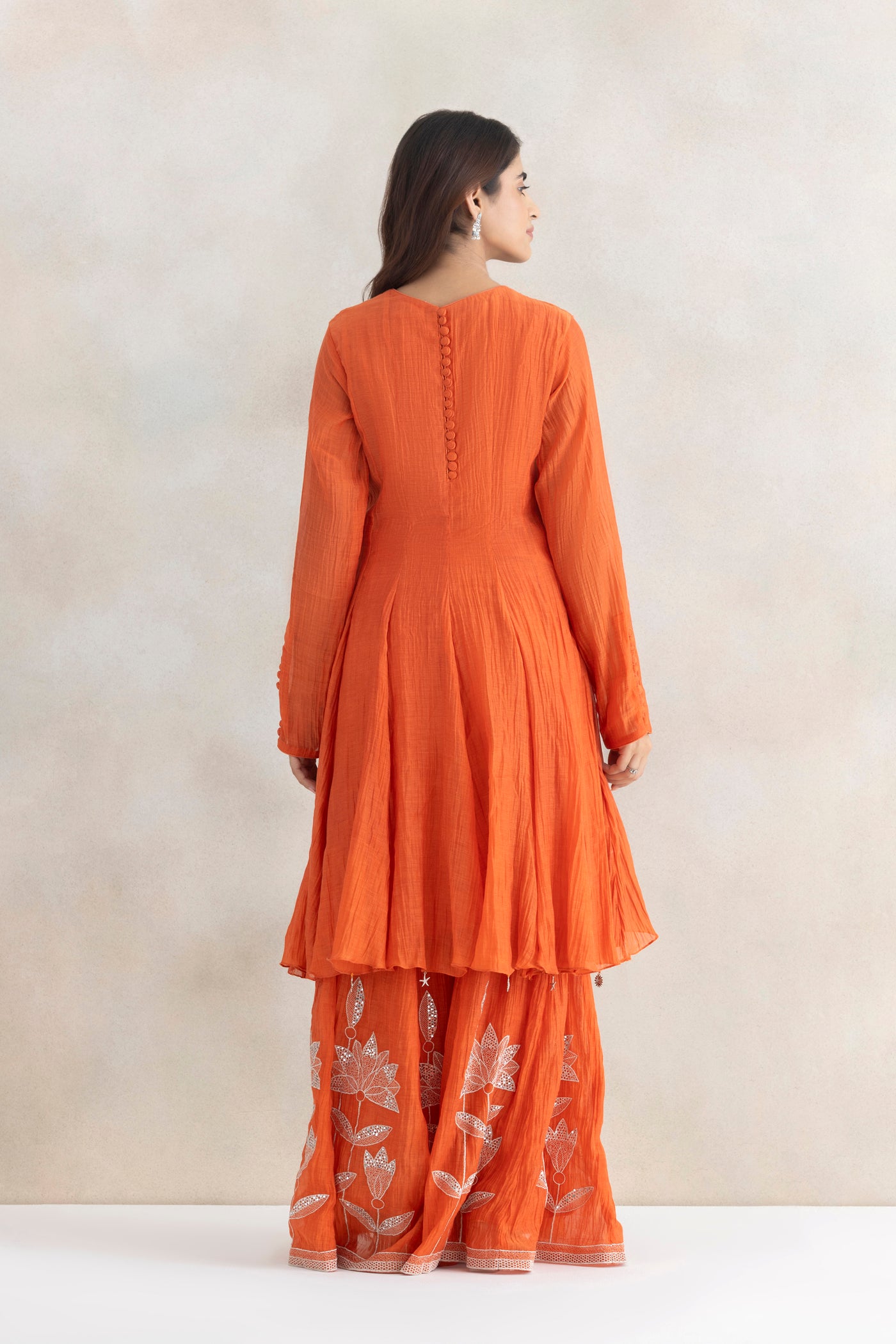 Zari Mirror Sharara Set