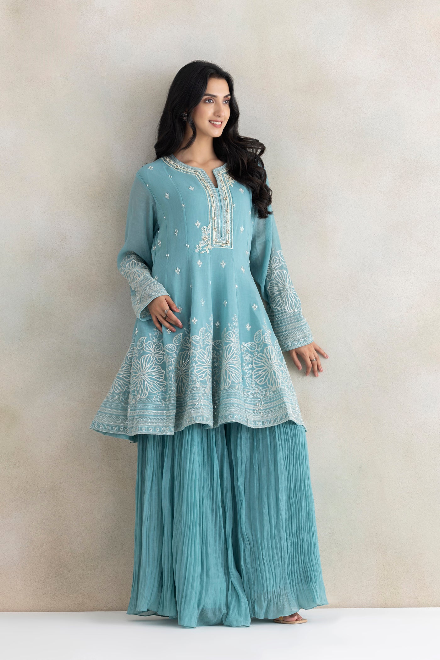 Phool Crush Garara Set