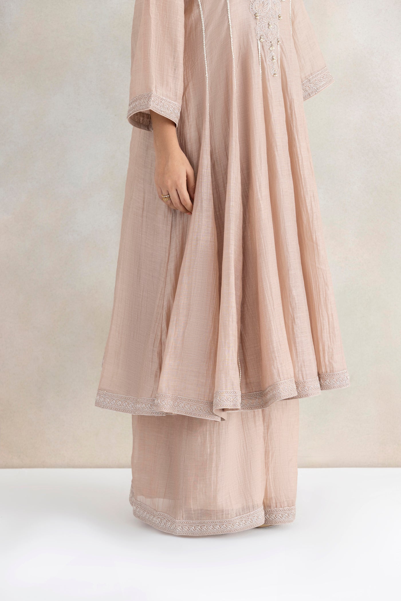 Ghungroo Lace Anarkali Set