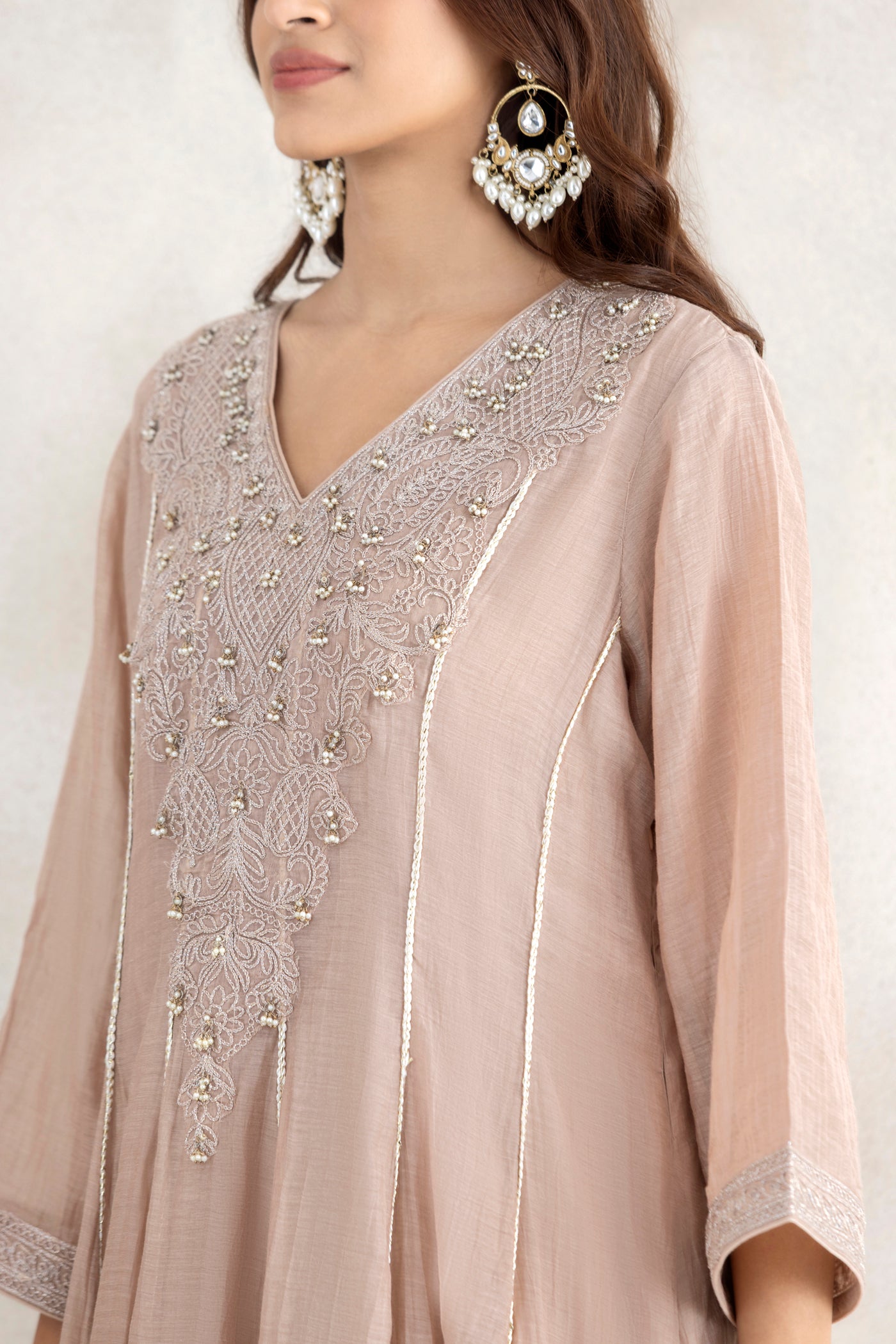 Ghungroo Lace Anarkali Set