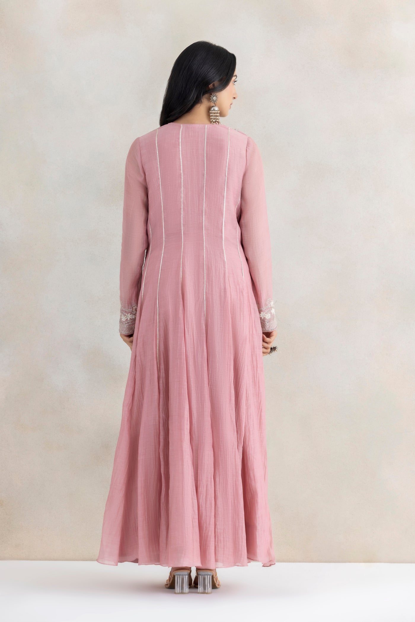 Gota Zari Anarkali Set