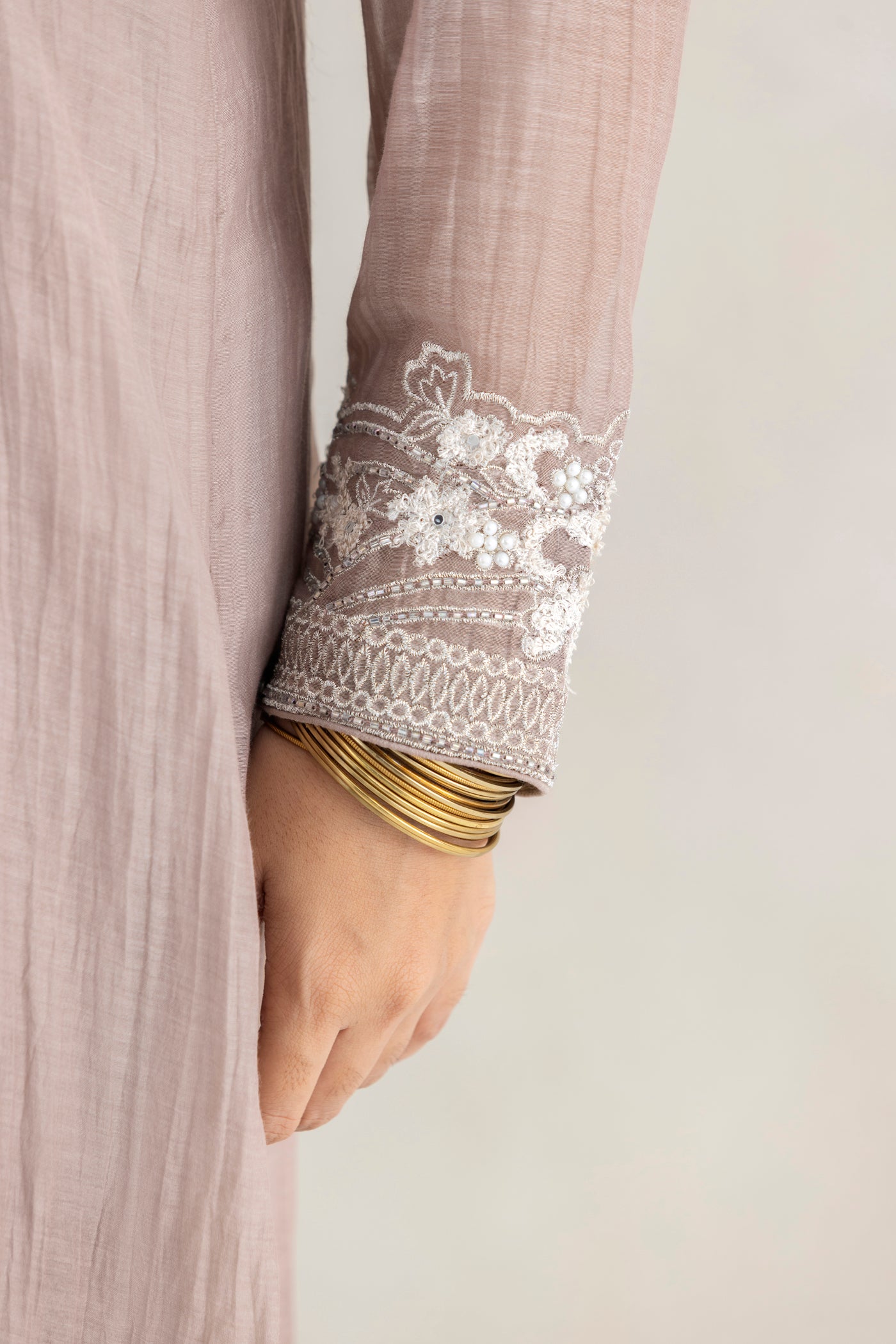 Gota Zari Anarkali Set