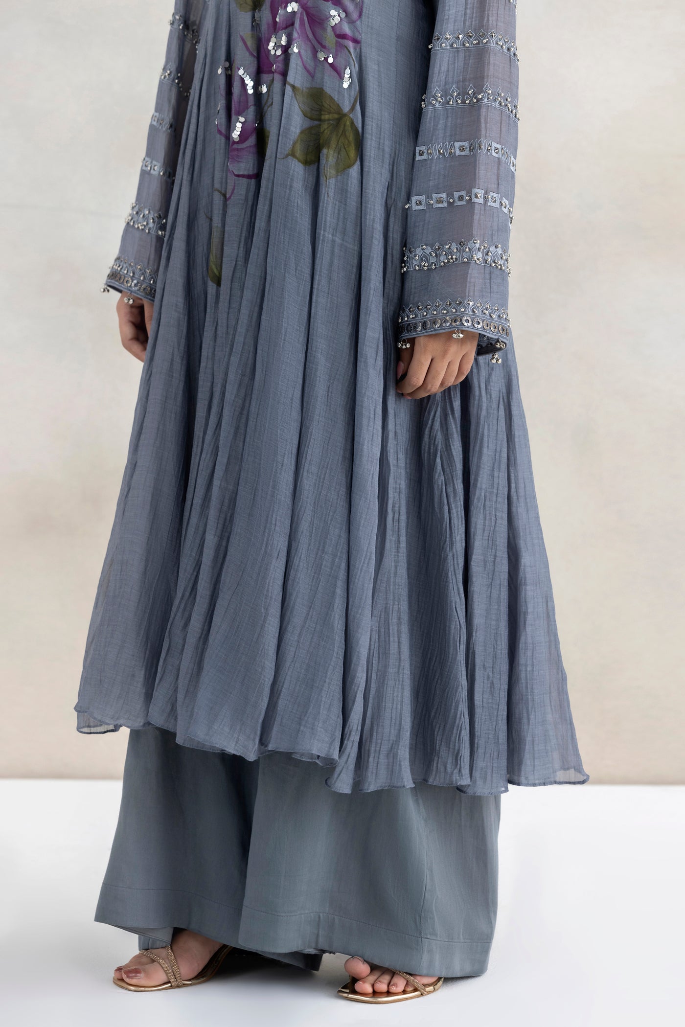Rang Painted Anarkali