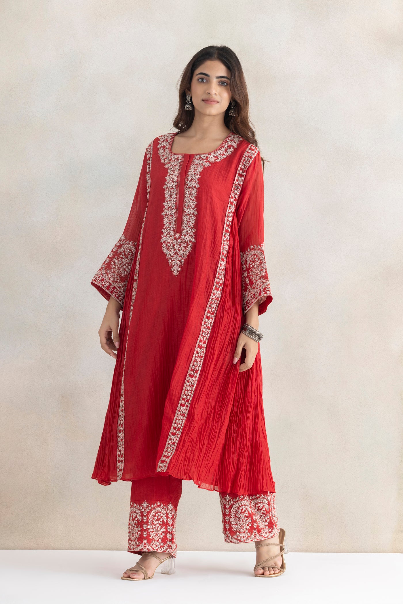 Nisha In Roli Silver Suit Set