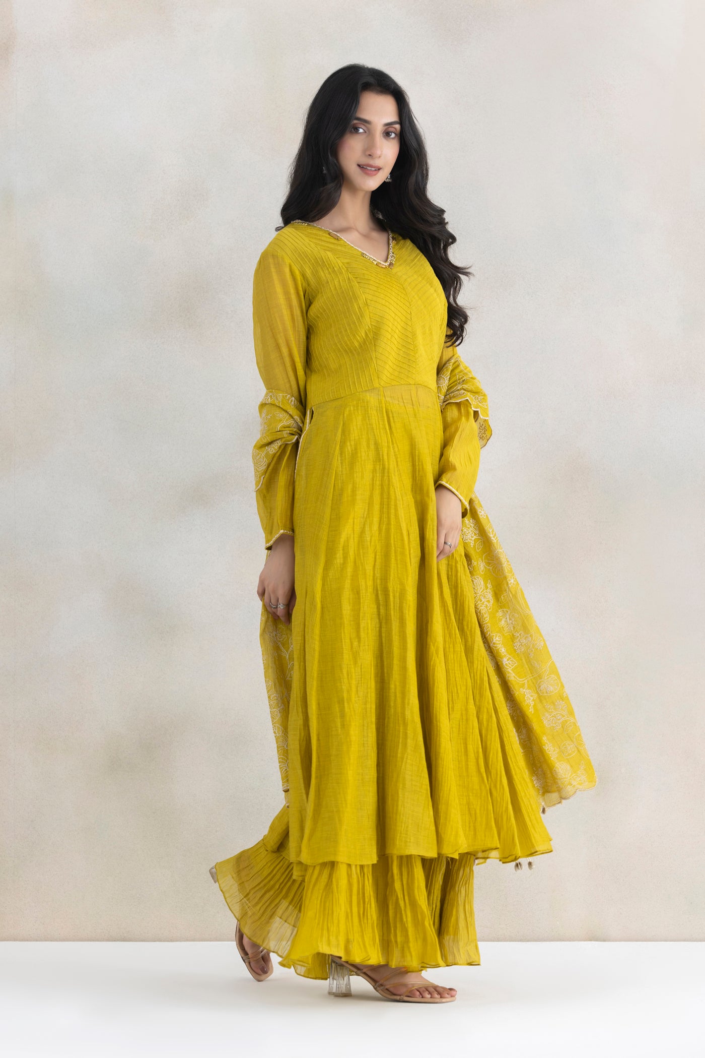 Zari Slit Garara Set
