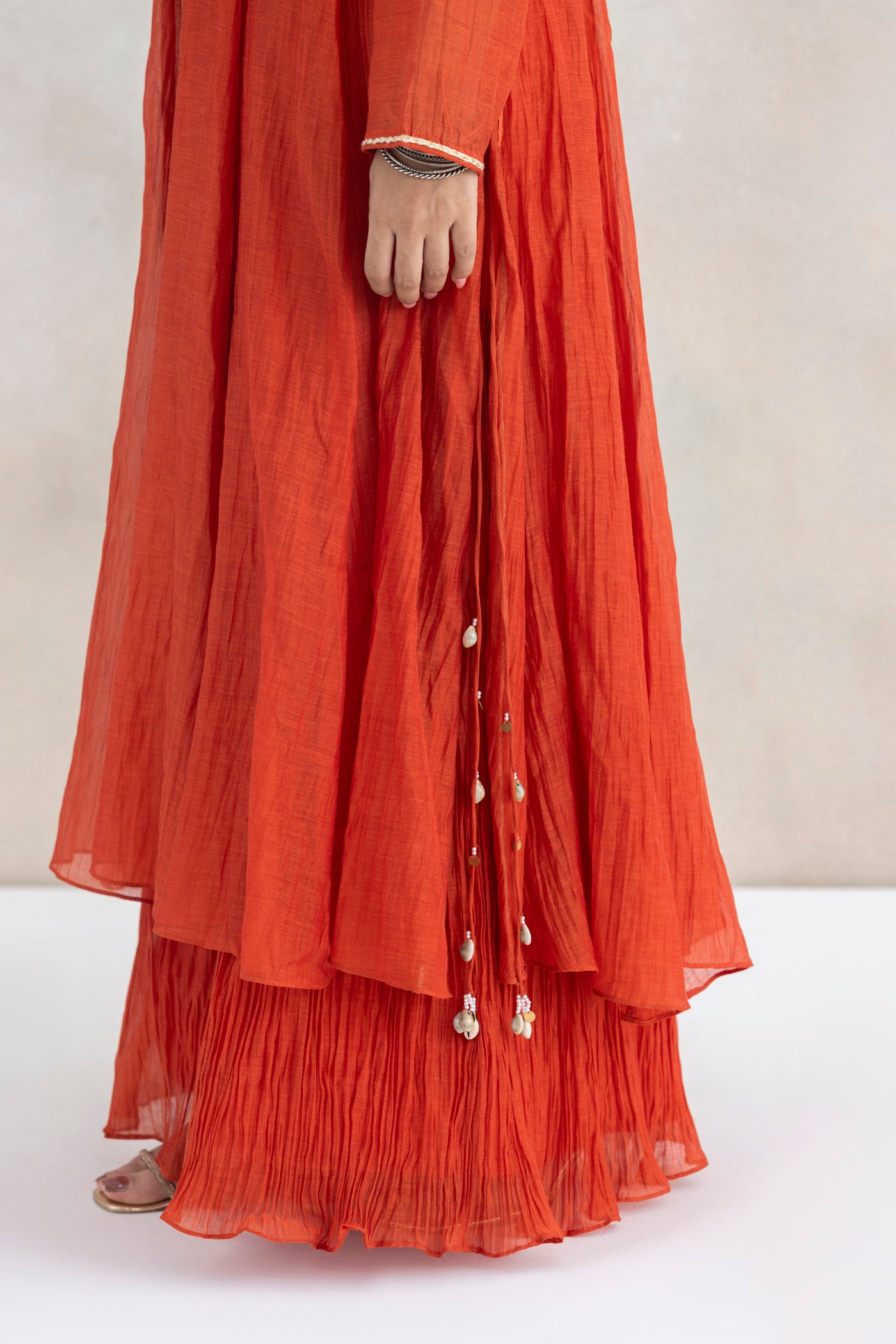 Zari Slit Garara Set