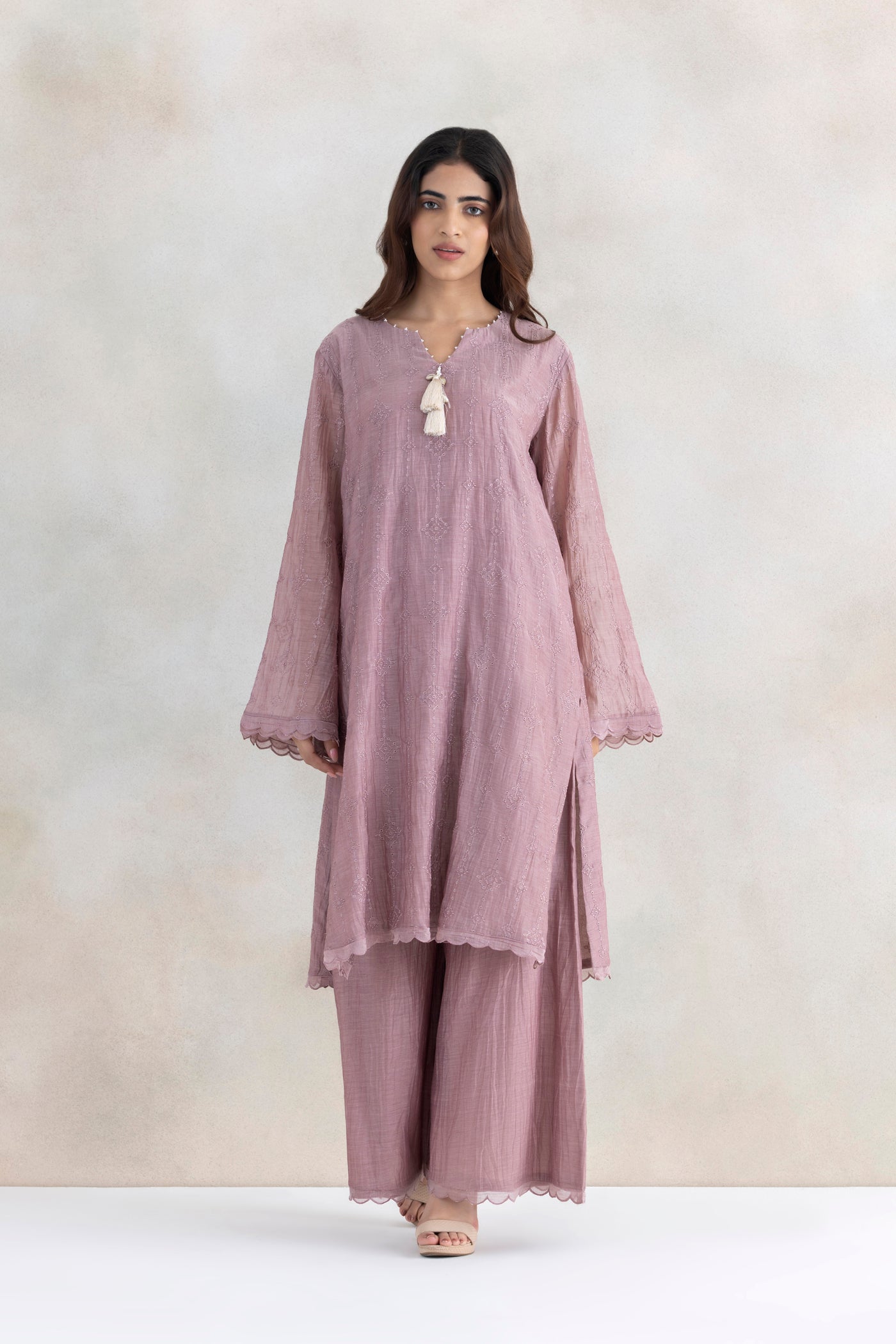 Scallop Shell Kurta Set