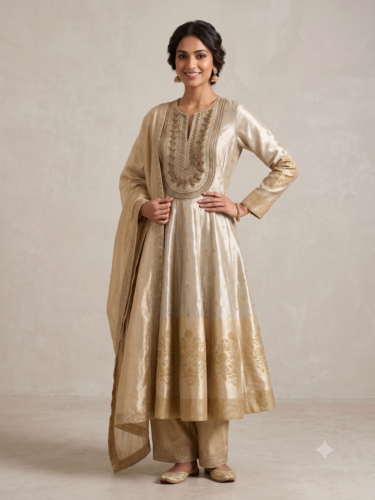 Uma Anarkali Set