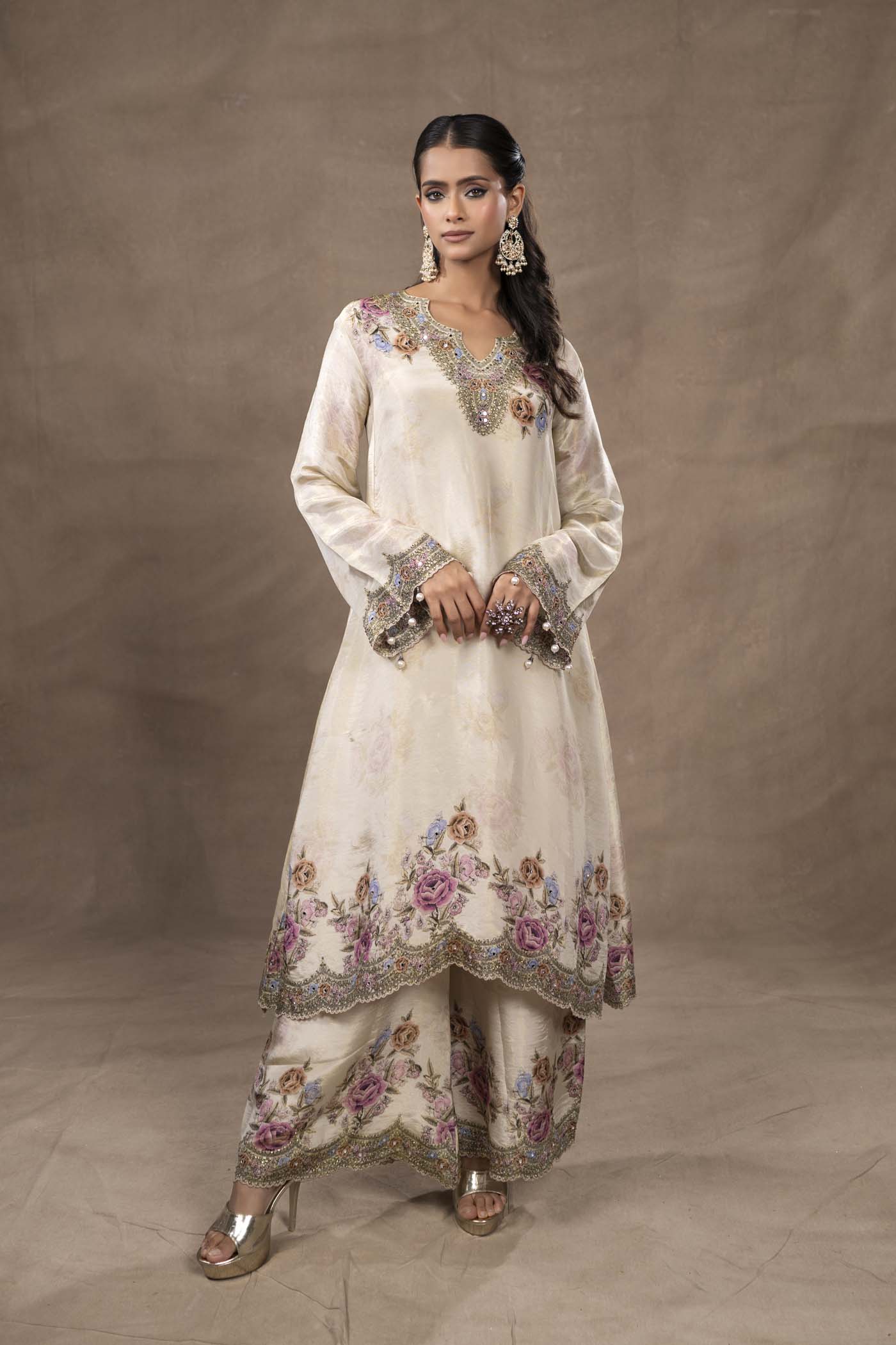 Josie Kurta Ans Plazzao Set