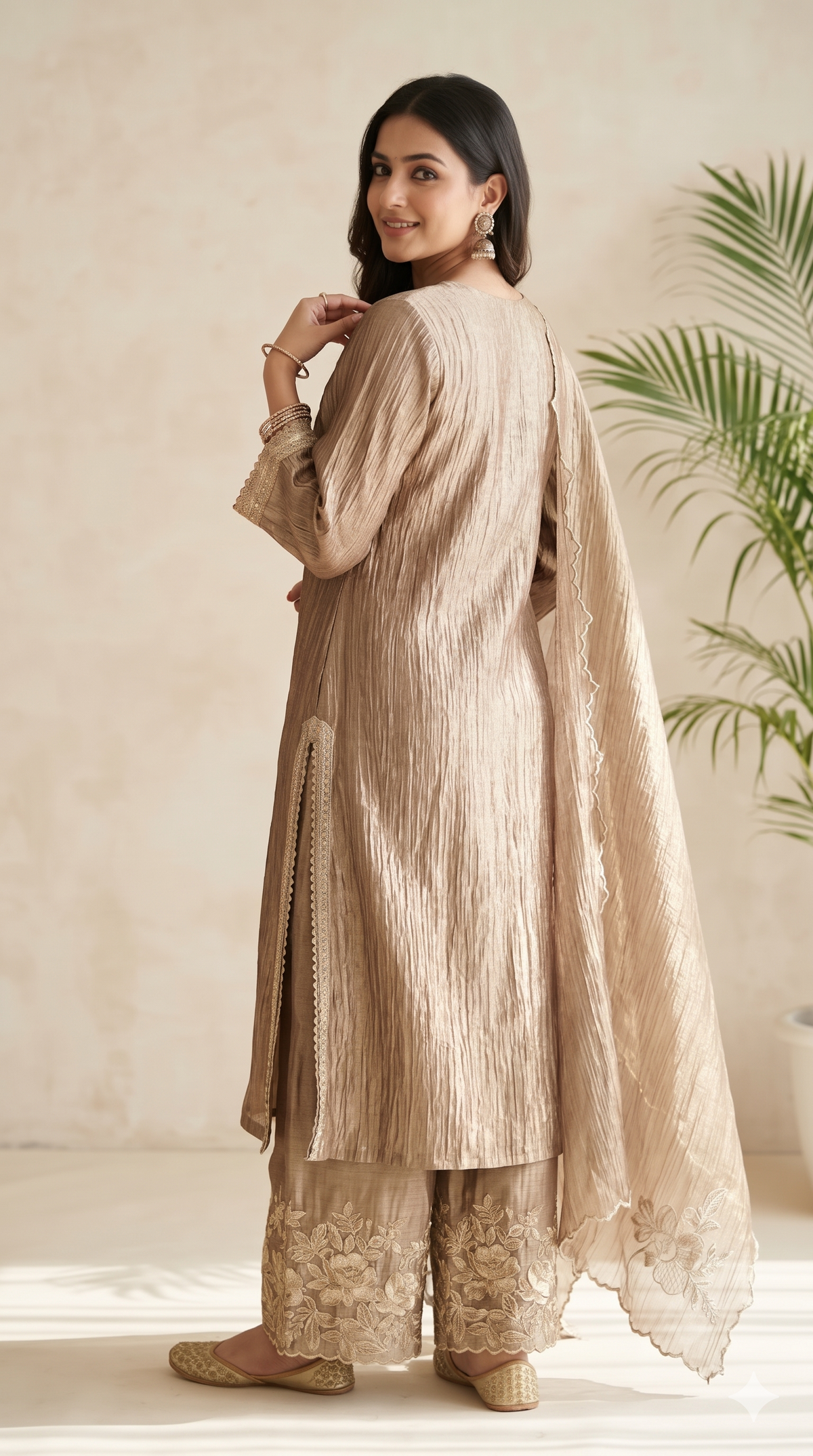 Eira Brown Suit Set