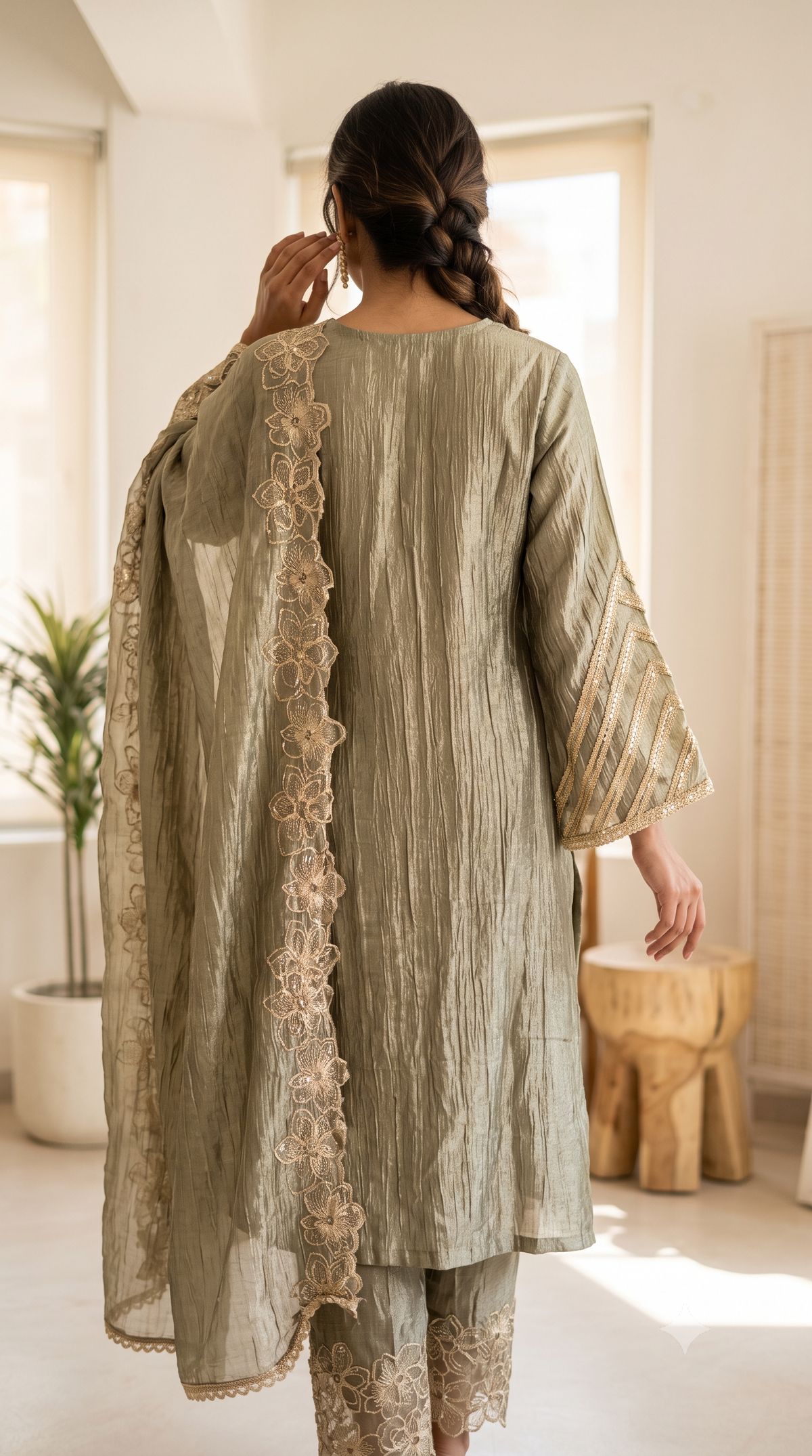 Eshma Grey Suit Set