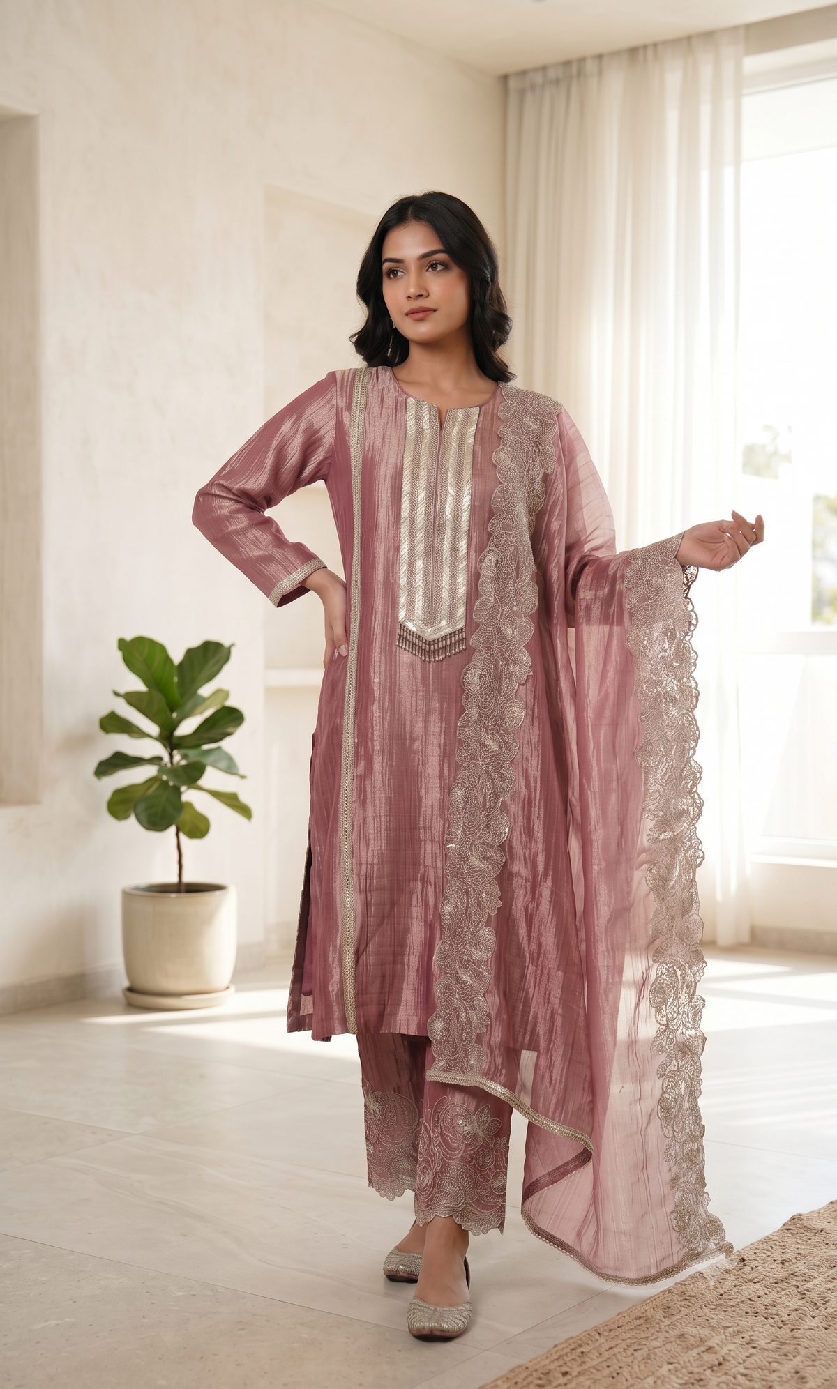Lela Pink Suit Set