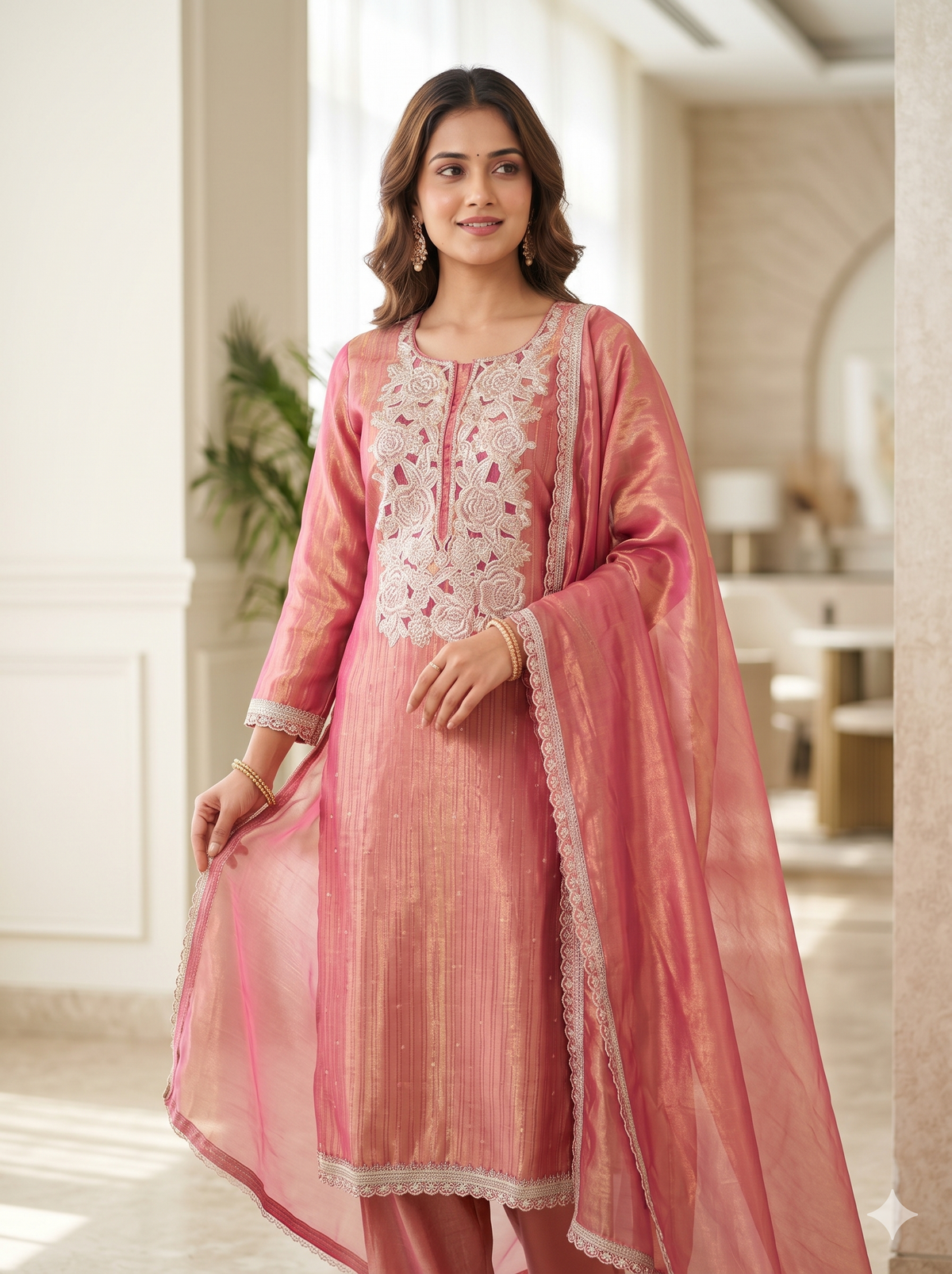 Syha Pink Suit Set