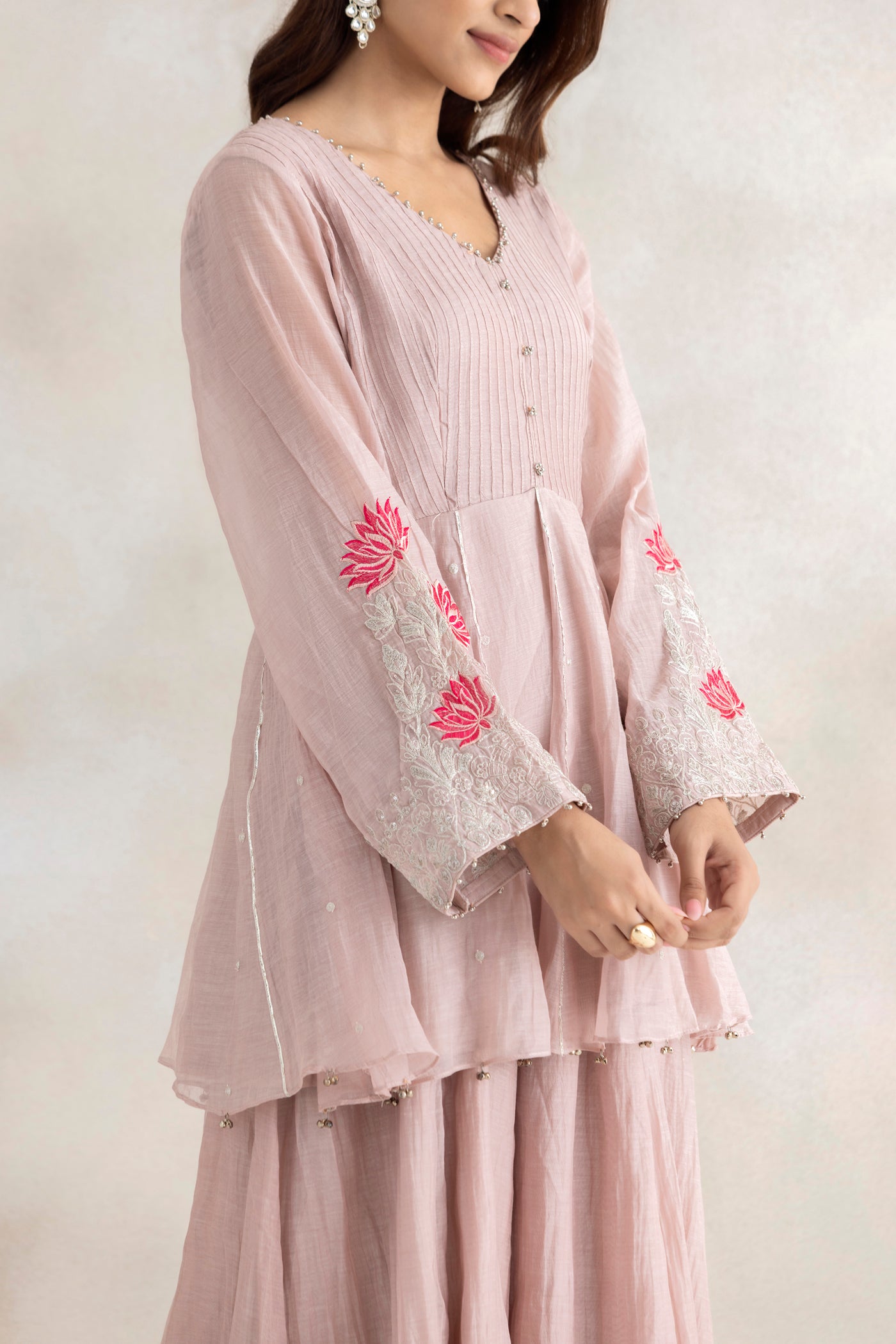 Noor Zari Kalidar Set