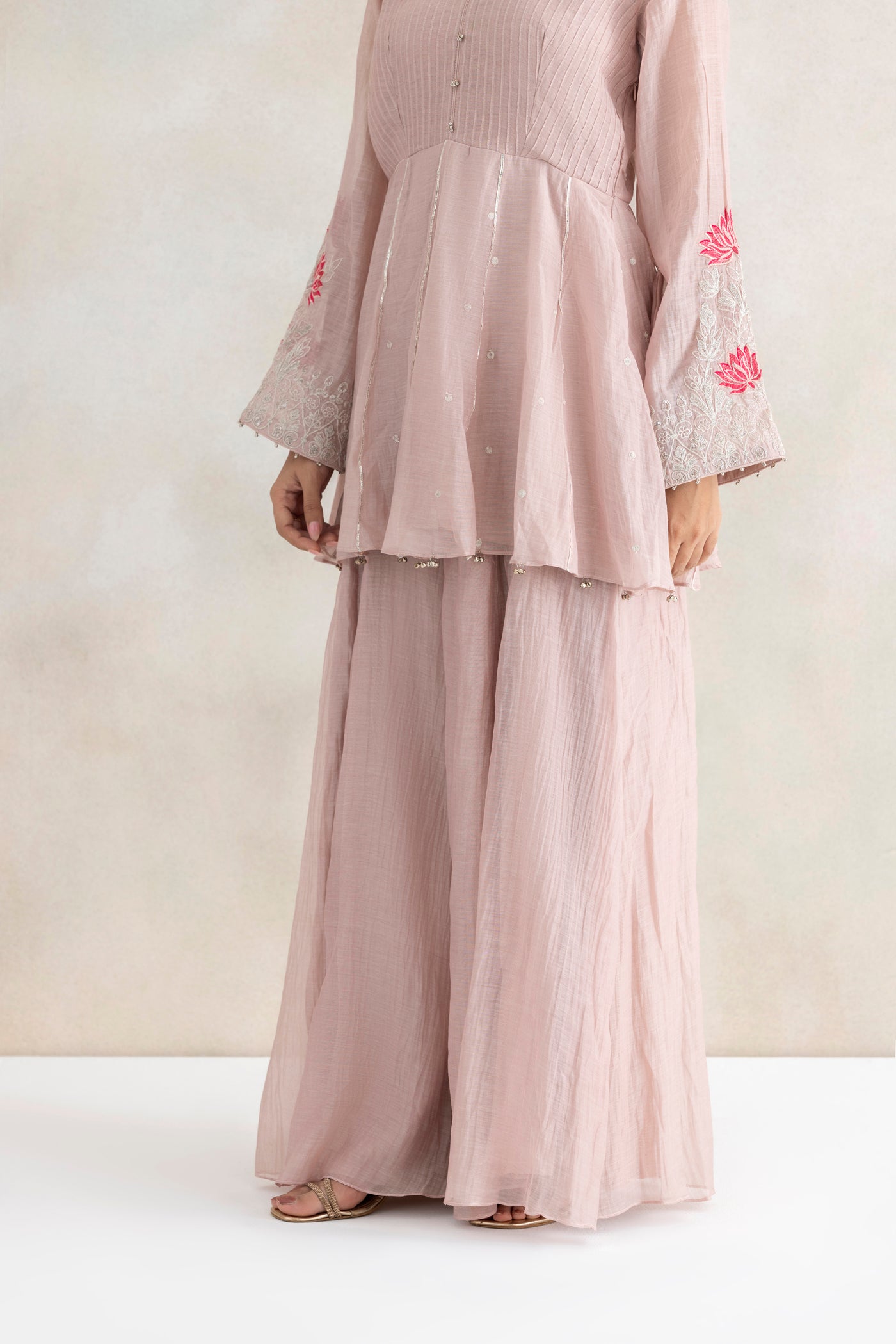 Noor Zari Kalidar Set