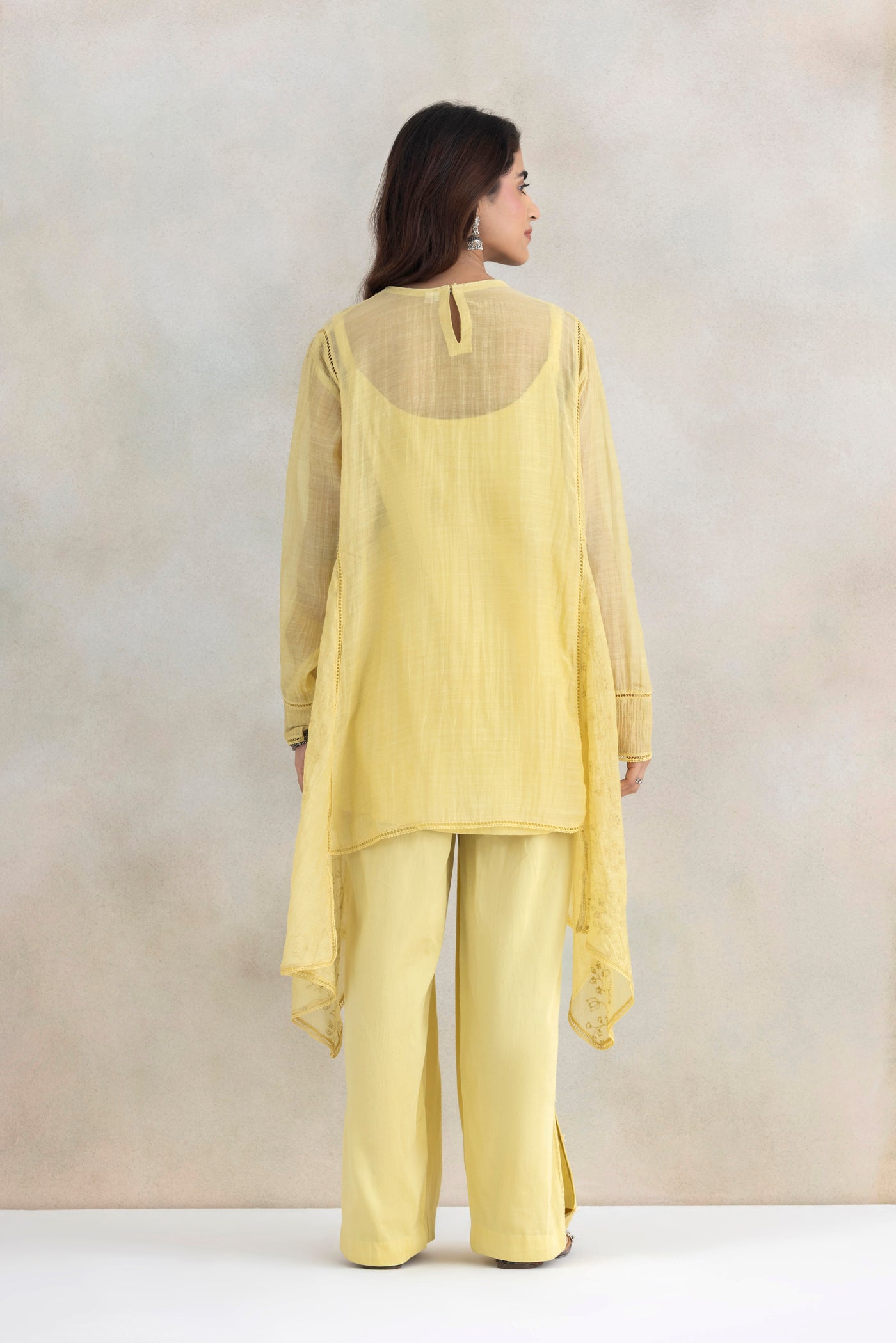 Kaya Drop Cut Kurta Set