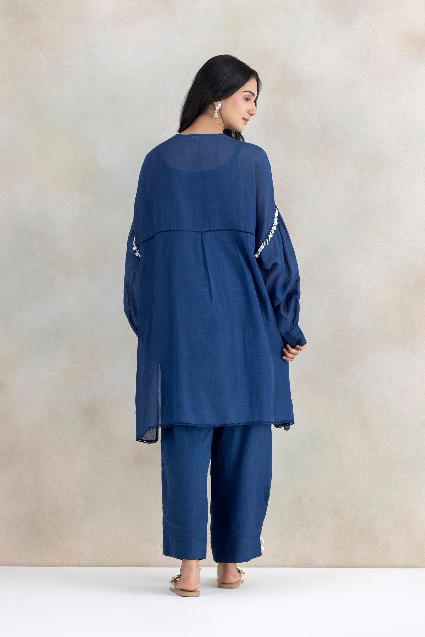 Dori Linen Kurta Set