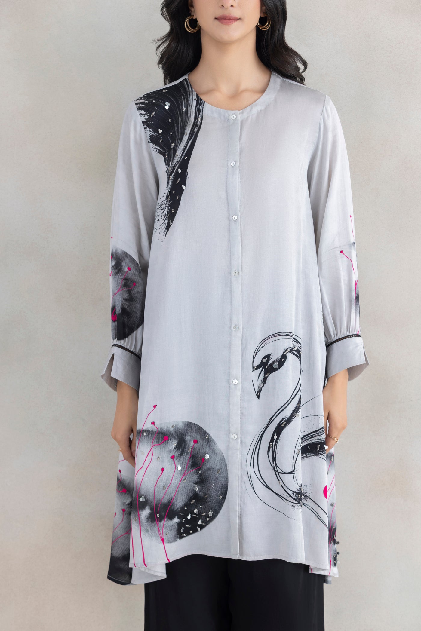 Meher Print Kurta Set