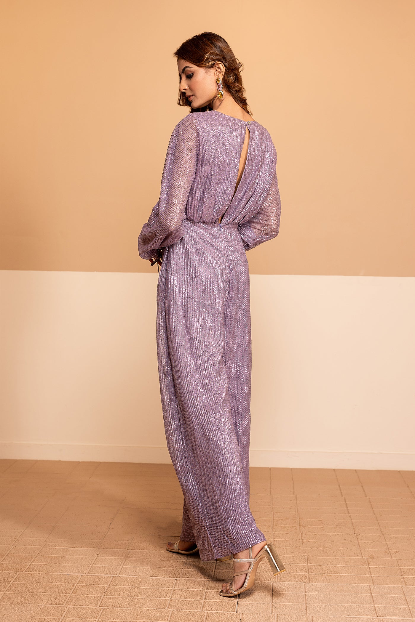 Ema Lavender Jump Suit