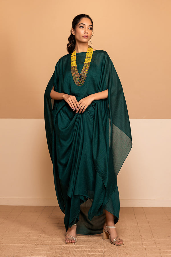 Luna Dhoti Set with Necklace