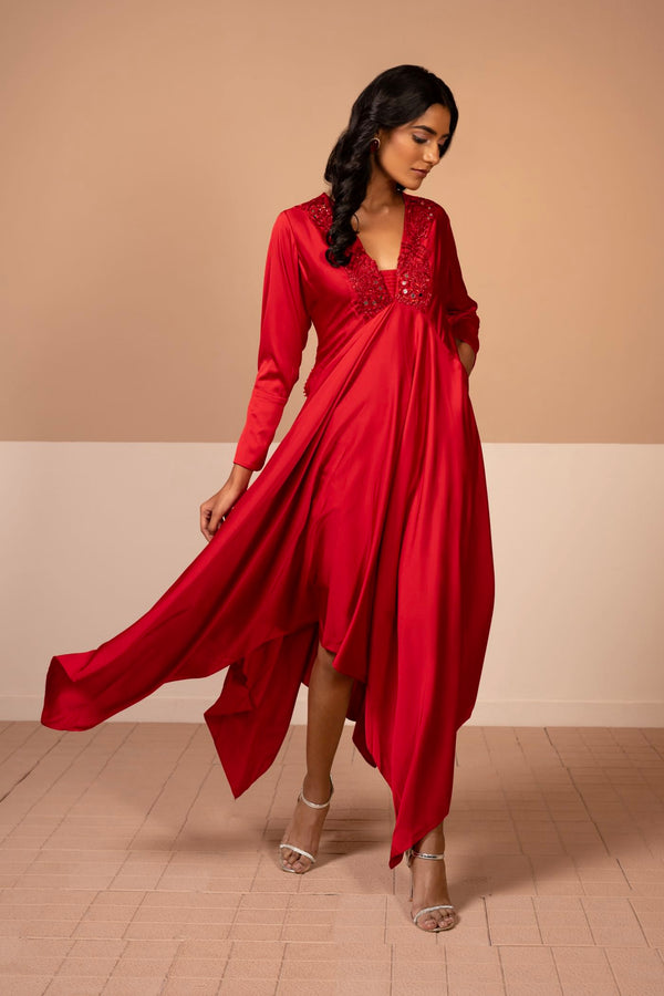 Amaryllis Scarlet Dress