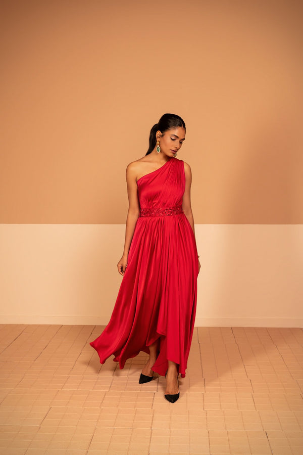 Harmony Scarlet Dress