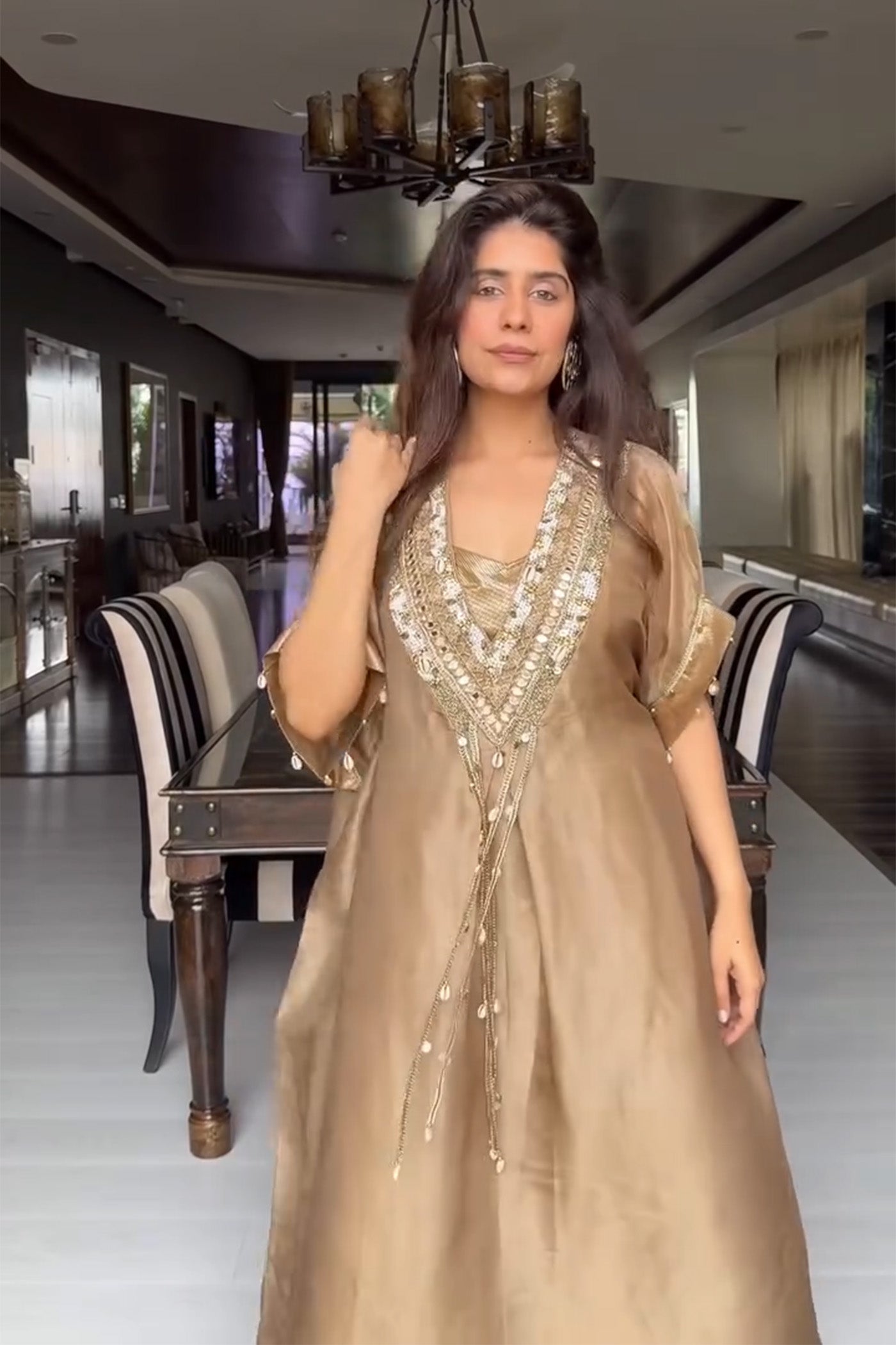 Mehal Kejriwal In  Amara Palazzo and Kaftan