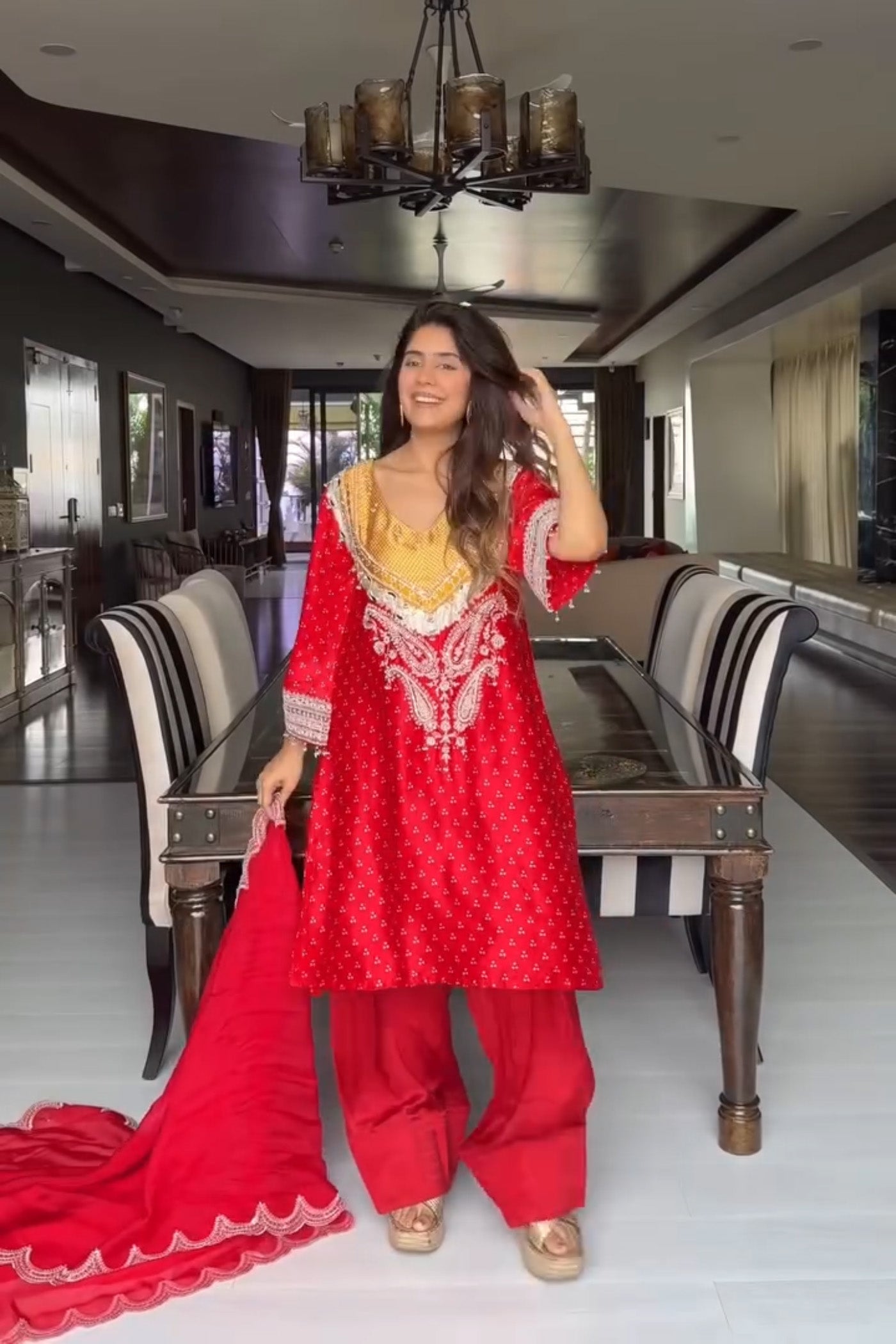 Mehal Kejriwal In Zia Suit Set