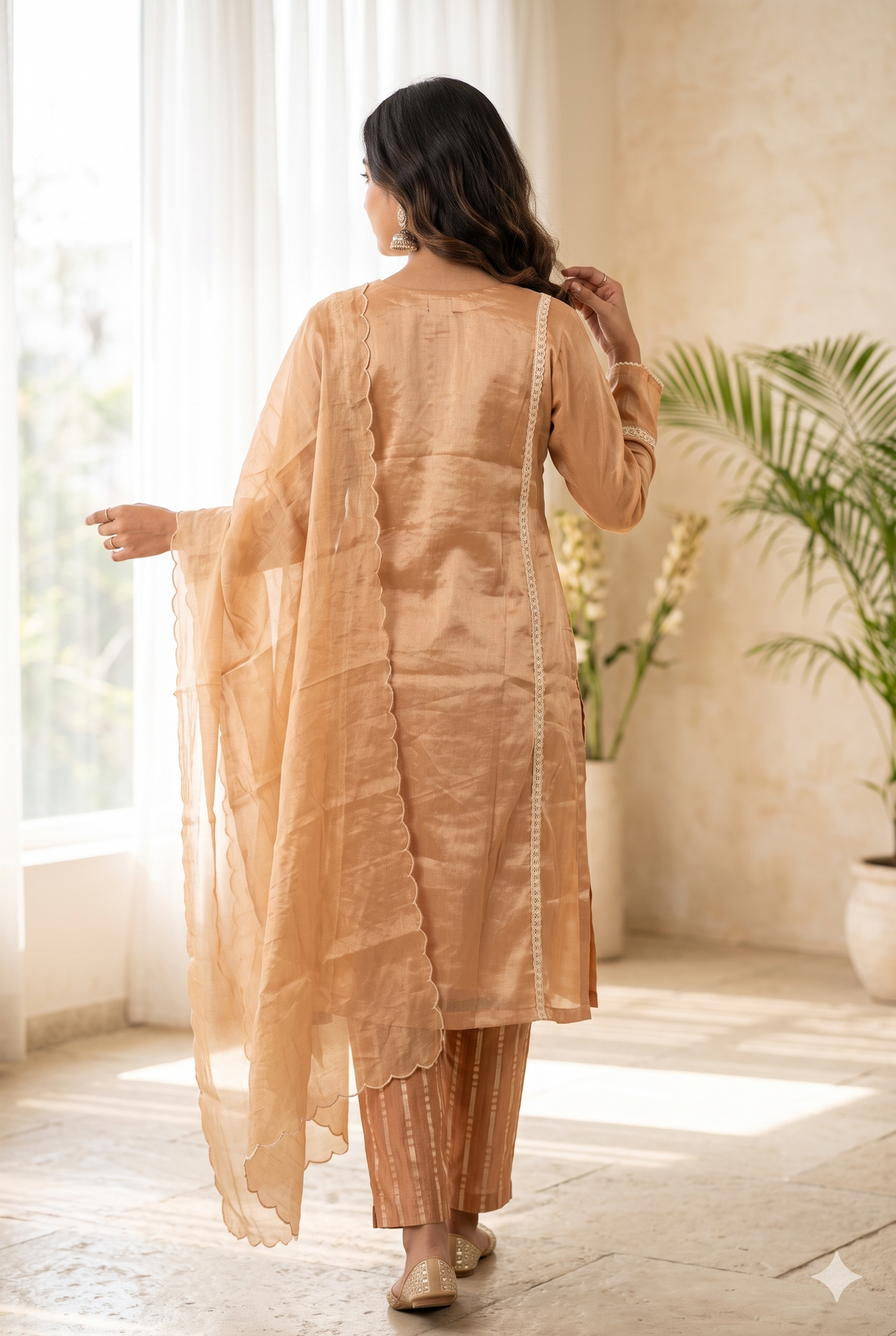 Urfi Long Kurta Set