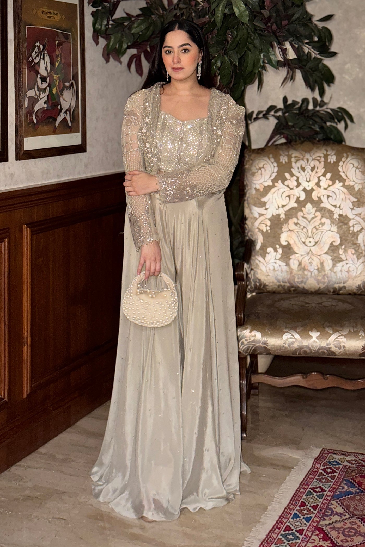 Jasnoor  In Kaia Jacket Ensemble
