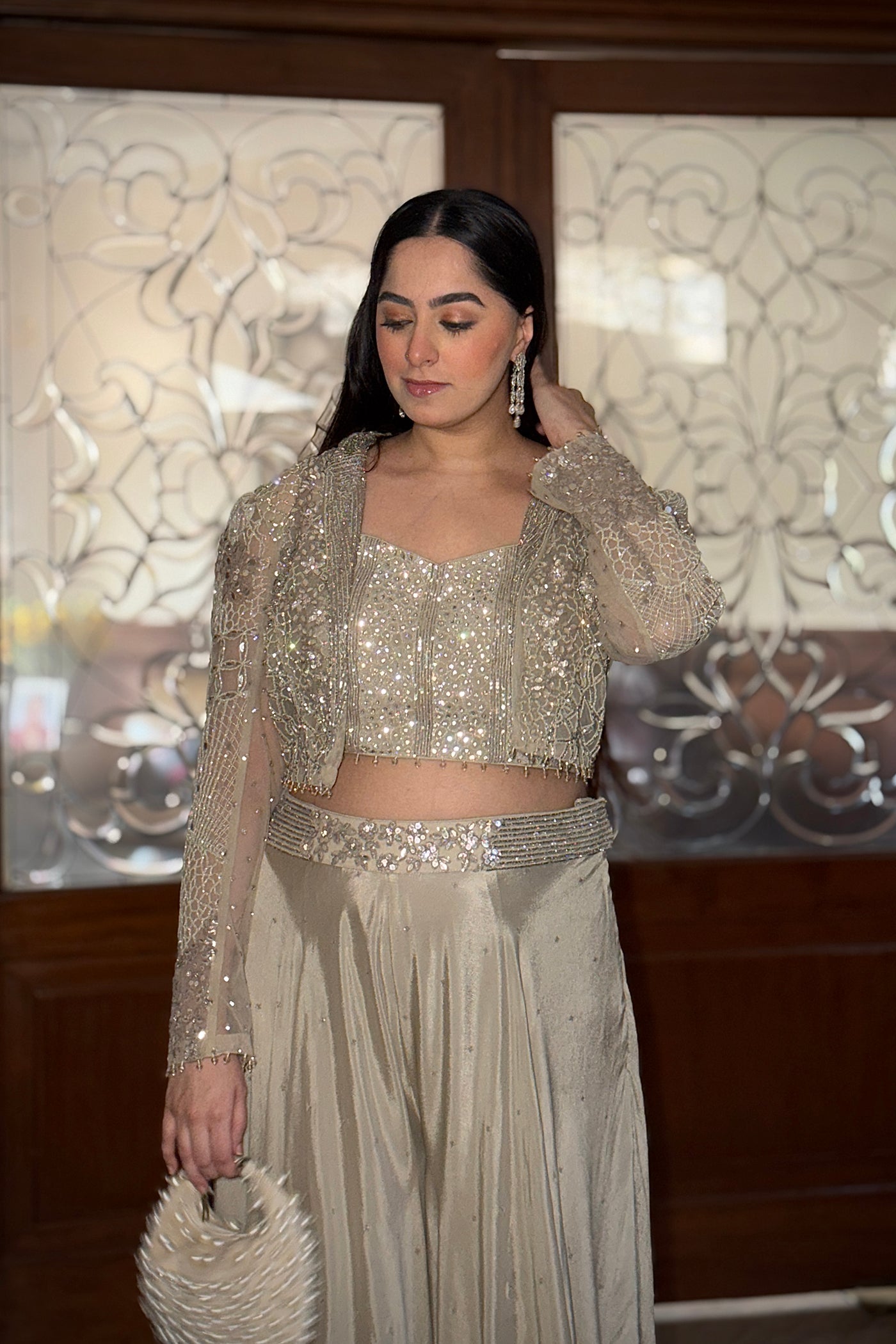Jasnoor  In Kaia Jacket Ensemble