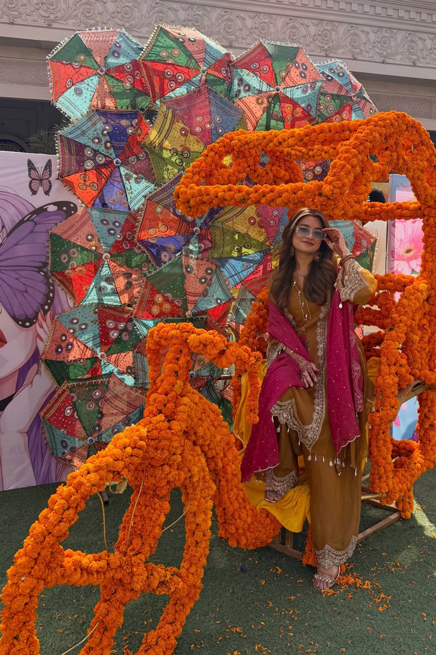 Ritika Bhandari Kedia In Noorika Garara Set