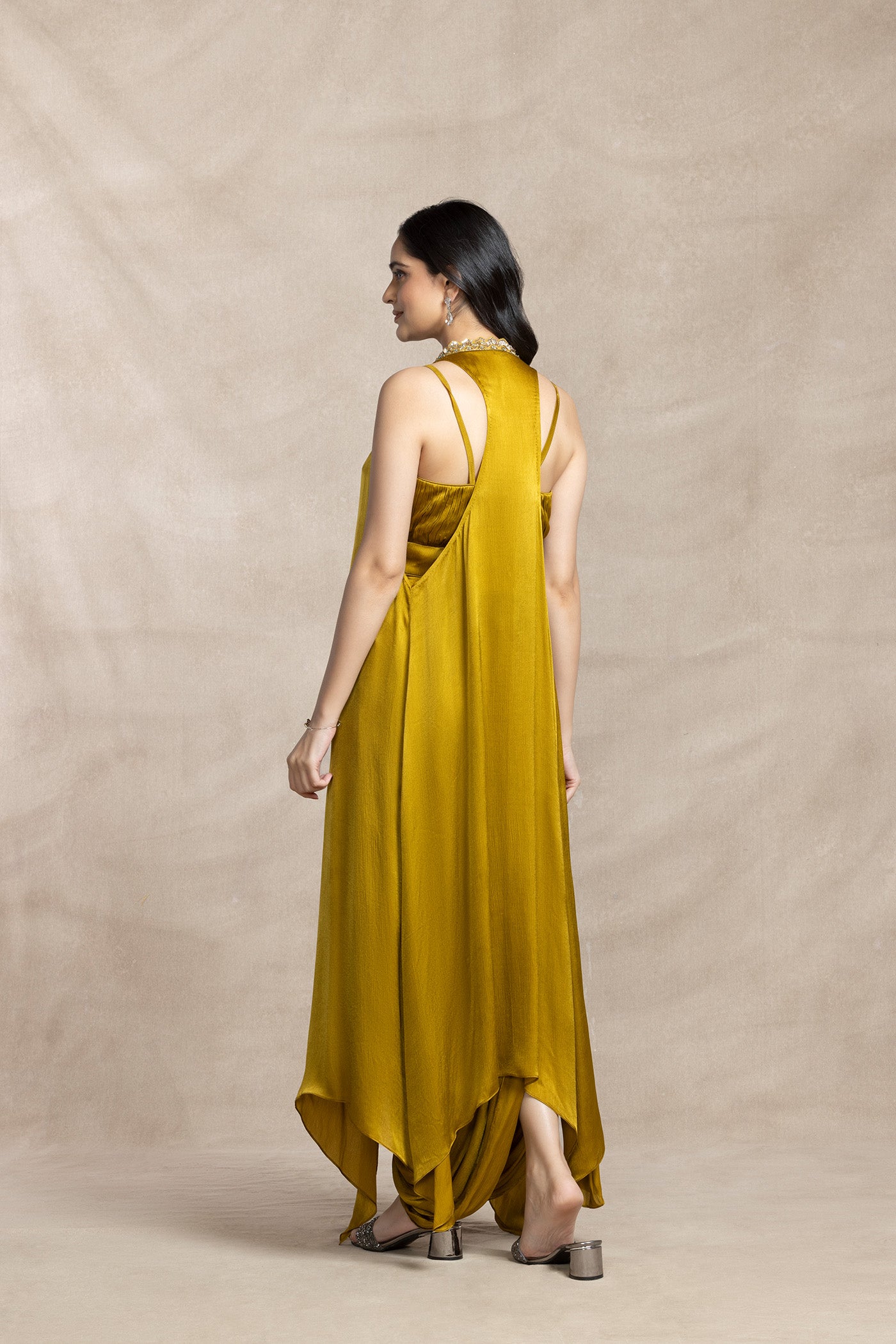 Kaori Draped Dhoti Set